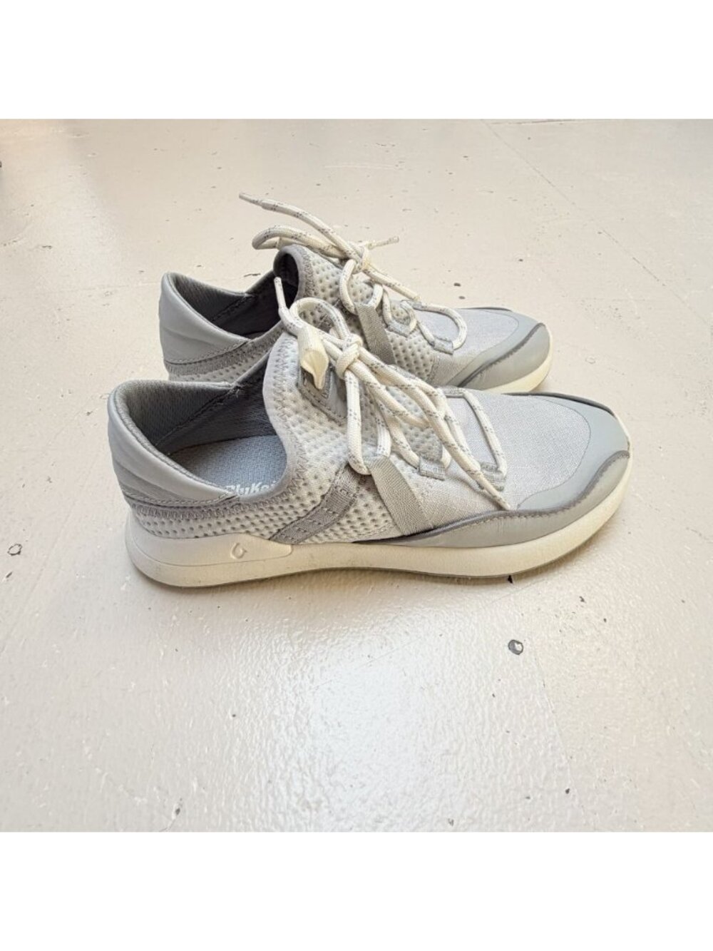 Olukai Kawela Gray Women’s 6 Golf Shoes Outdoor Active Summer Travel Pickleball